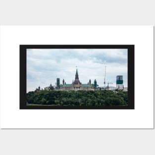 Canada's Parliament buildings - Ottawa, Canada Posters and Art